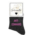 Chaussettes à paillettes Anti-connard