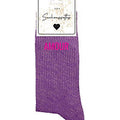 Chaussettes à paillettes Amour