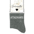 Chaussettes à paillettes Attachiante