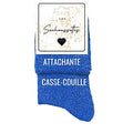 Chaussettes à paillettes Attachante/ casse couille