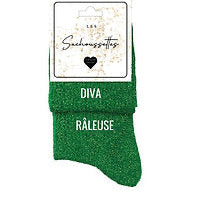 Chaussettes à paillettes Diva/ Raleuse