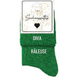 Chaussettes à paillettes Diva/ Raleuse