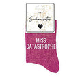 Chaussettes à paillettes Miss Catastrophe