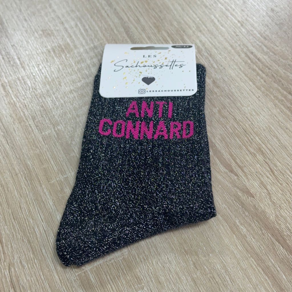 Chaussettes à paillettes Anti-connard