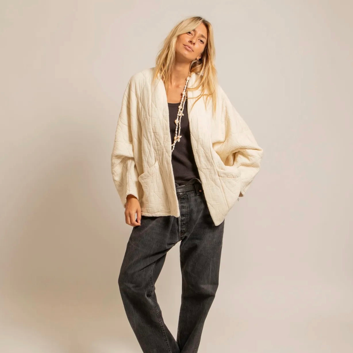 VESTE AOKYANOS CHICAGO CREME