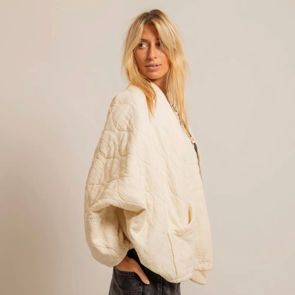 VESTE AOKYANOS CHICAGO CREME