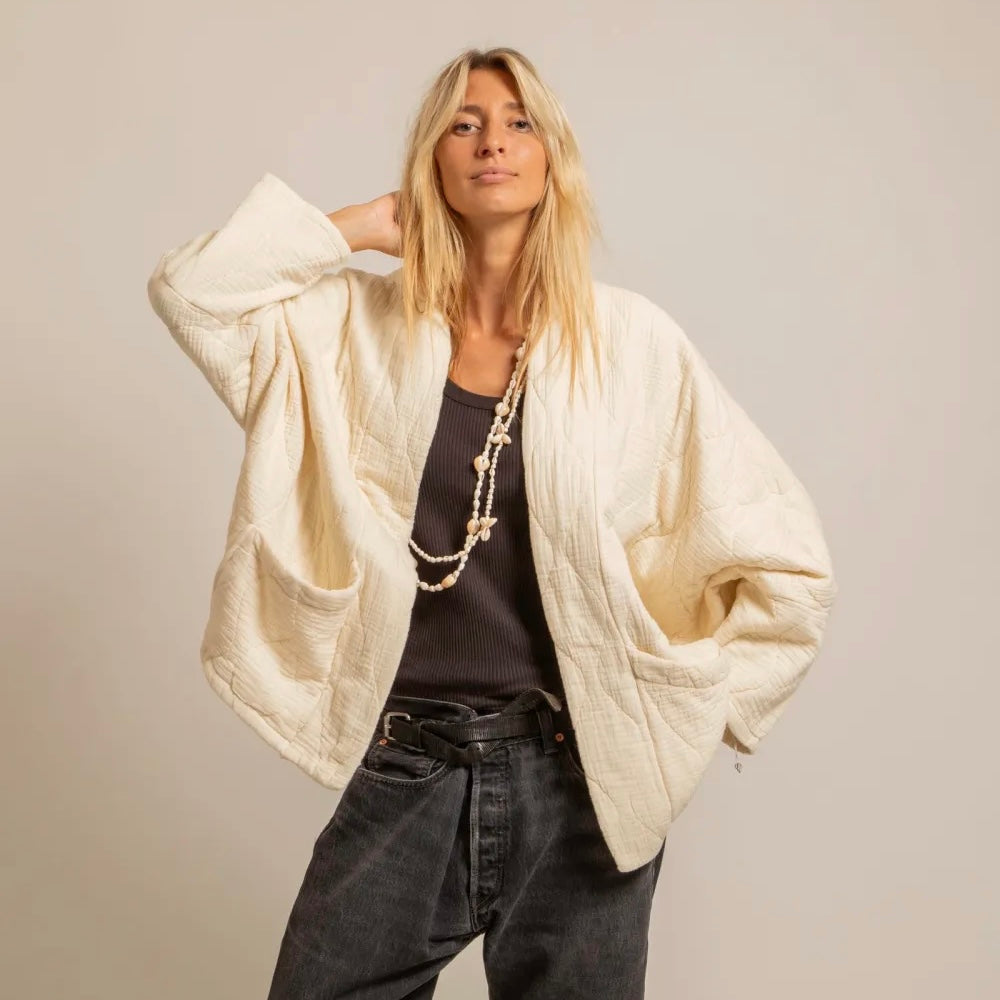 VESTE AOKYANOS CHICAGO CREME