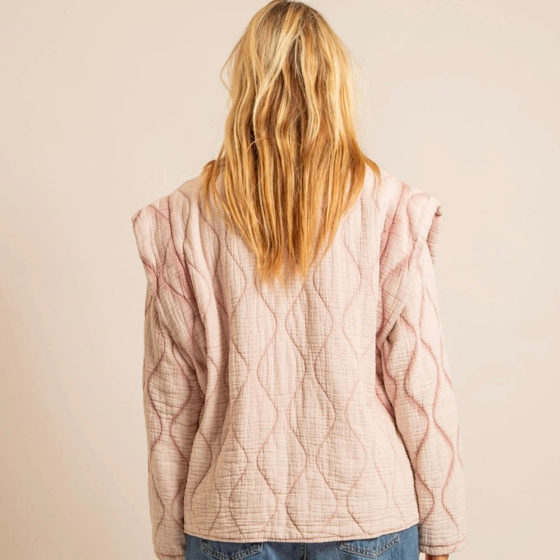 VESTE AOKYANOS BROOKLYN ROSE POUDRE