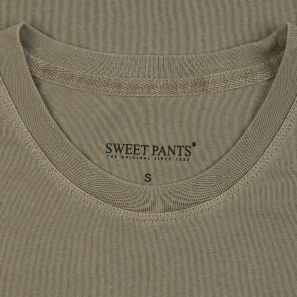 TEE-SHIRT SWEET PANTS WASH  EDGE SAGE