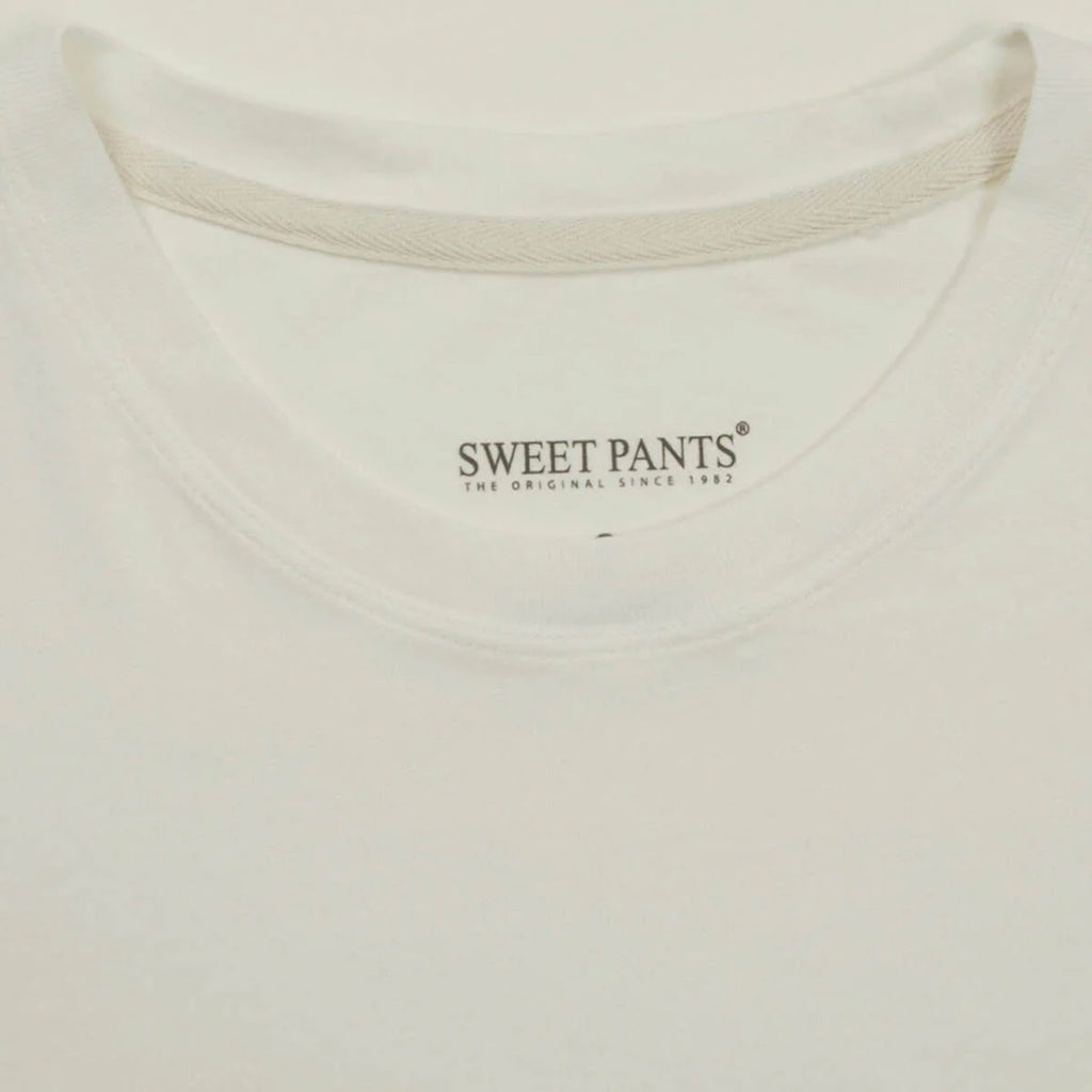 TEE-SHIRT SWEET PANTS WASH EDGE WHITE