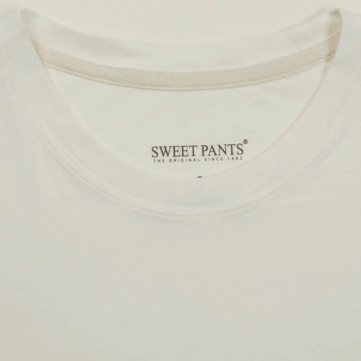 TEE-SHIRT SWEET PANTS WASH EDGE WHITE